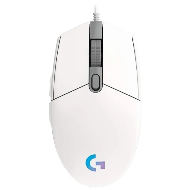 Мышь Logitech G102 Lightsync (белый)
